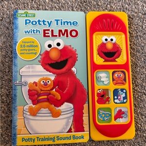 Sesame Street Potty Time with Elmo Sound Book - Red